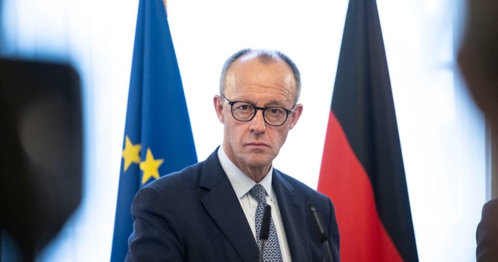 Le Merz allemand fait face à des réactions négatives concernant le couplage des expulsions de migrants avec un « problème dans le paysage urbain »