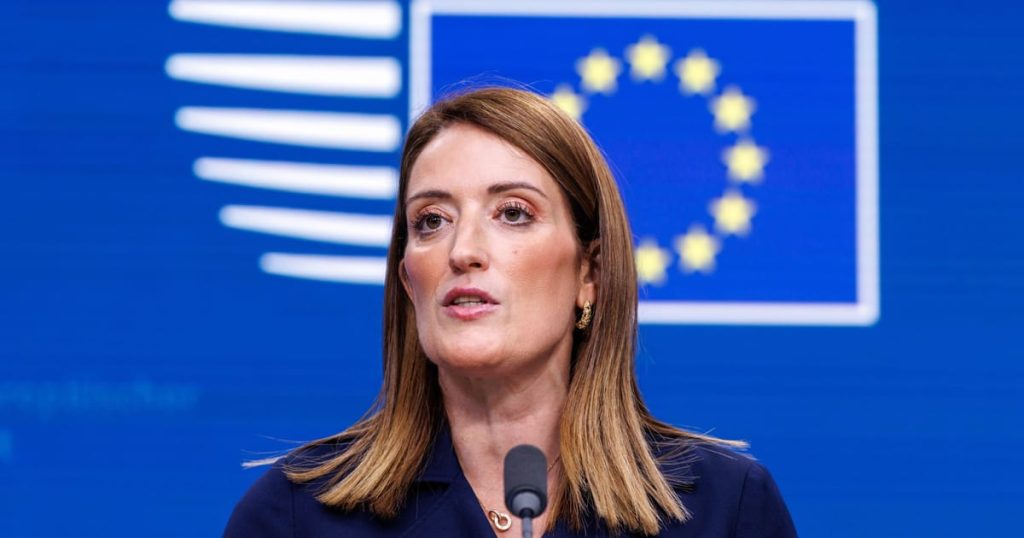 Les centristes européens pourraient devoir travailler avec l'extrême droite pour faire avancer les choses, prévient le chef du Parlement européen