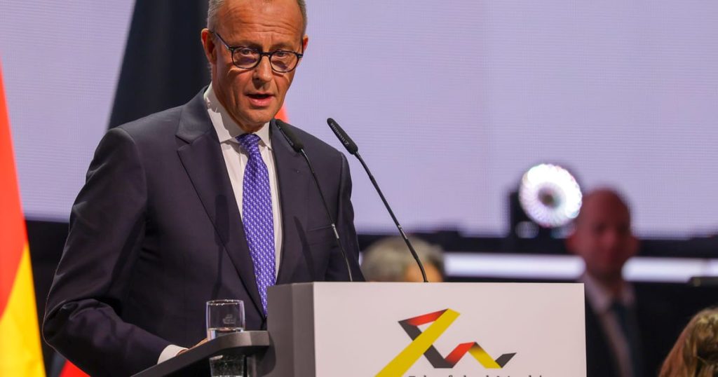 Les démocraties européennes sont en danger, Warn Merz et Macron