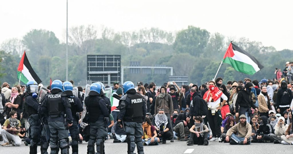 Les manifestations de masse et les frappes pour Gaza amènent l'Italie
