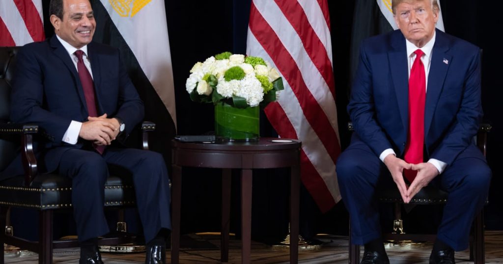 Trump et Sissi présideront lundi un sommet de paix pour mettre fin à la guerre à Gaza