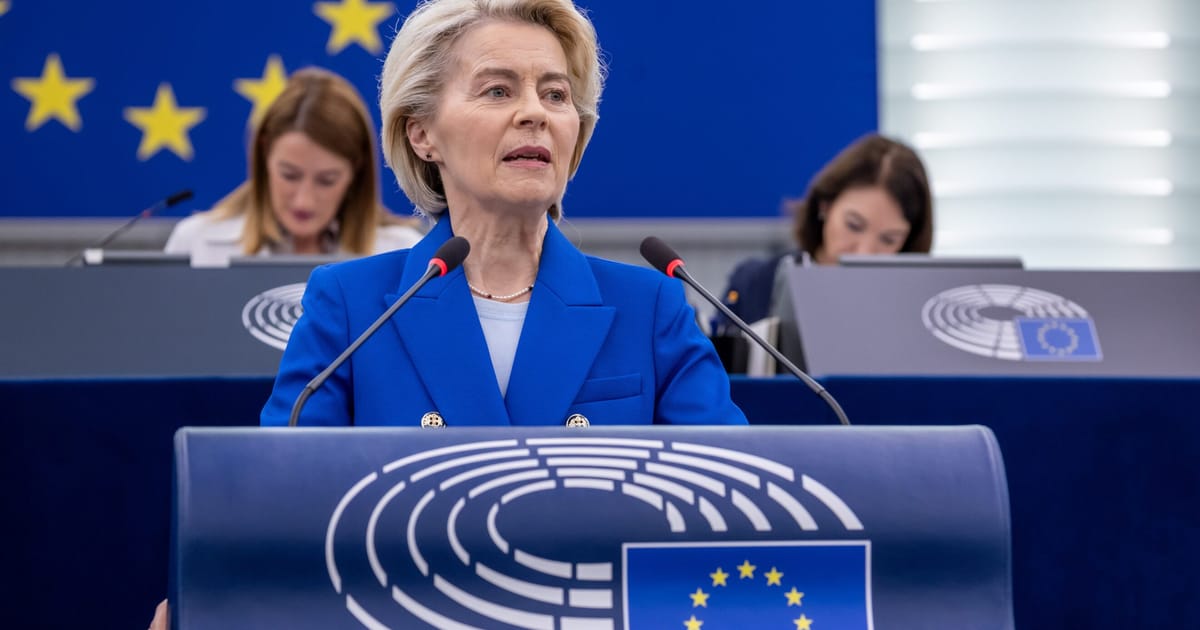 Von der Leyen met en garde contre la «guerre hybride» russe