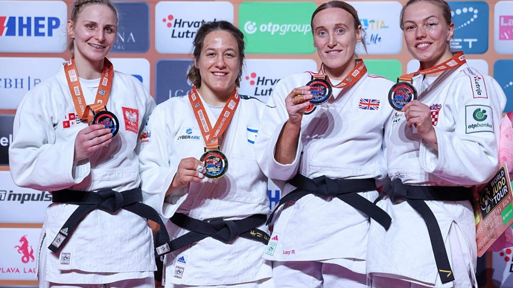 Judo : action spectaculaire des poids moyens à Zagreb