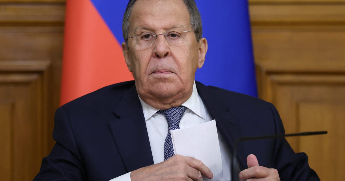 Le Kremlin dément les rumeurs grandissantes sur l'éviction de Sergueï Lavrov