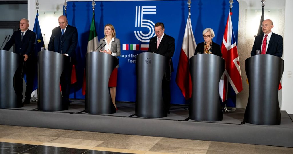 Les chefs de la défense européenne : nous sommes aux côtés de l’Ukraine sur le long terme