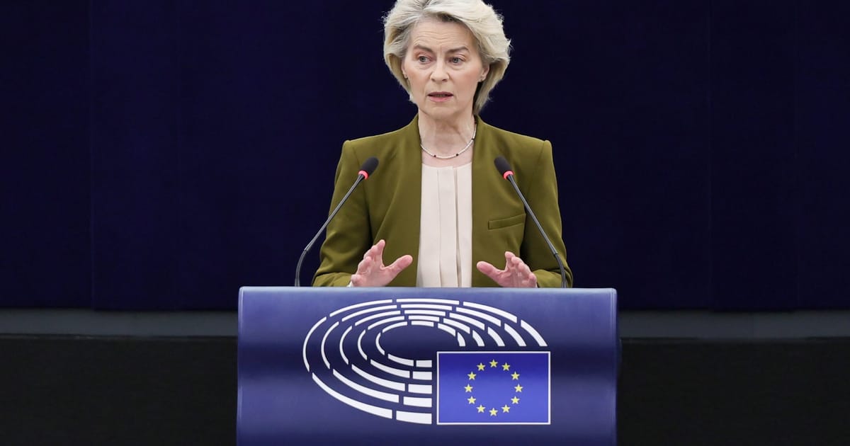 Von der Leyen : "Nous avons désormais un point de départ" sur l'accord de paix en Ukraine