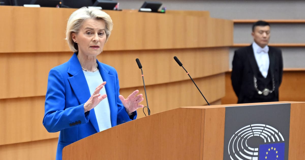 Von der Leyen présente la dette commune de l'UE comme plan de secours pour financer l'Ukraine