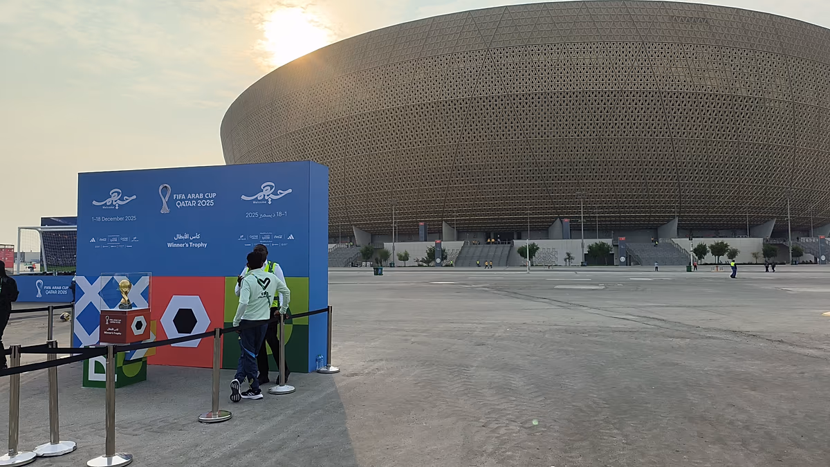 La deuxième journée de la Coupe arabe débute dans la fan zone du boulevard Lusail