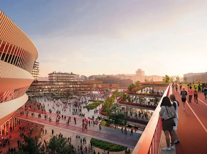 La nouvelle vision audacieuse de Benfica vise à redynamiser les zones entourant le stade.