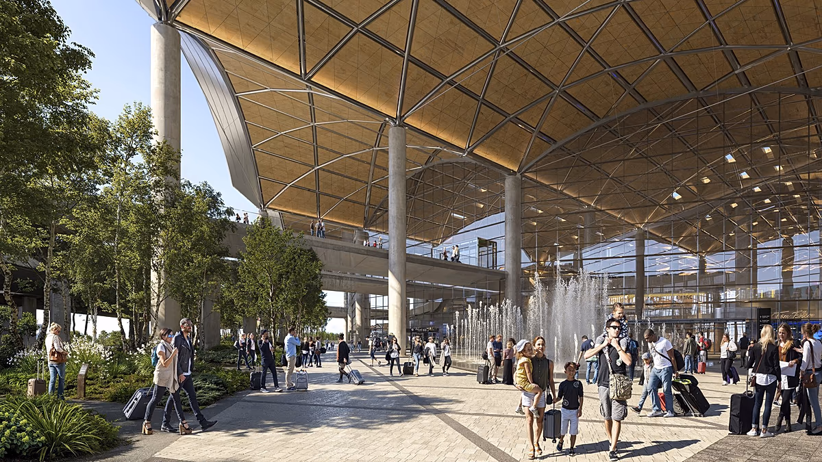 Ce méga-aéroport de Pologne est en passe de devenir l'un des plus grands centres de transport d'Europe