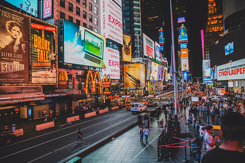 Times Square à New York, États-Unis