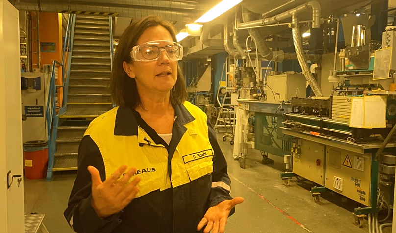 Doris Machl, responsable du centre de compétences - Composés et produits recyclés chez Borealis