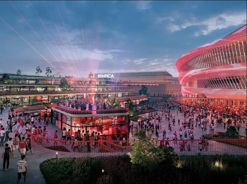 Le projet de Benfica vise à redonner vie au Stade de la Lumière inauguré en 2004