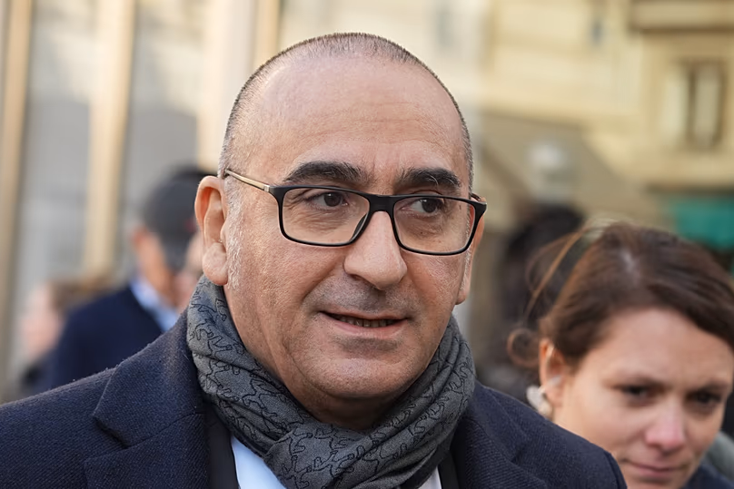 Le ministre de l'Intérieur Laurent Nuñez arrive pour le conseil des ministres hebdomadaire à Paris, le 14 octobre 2025
