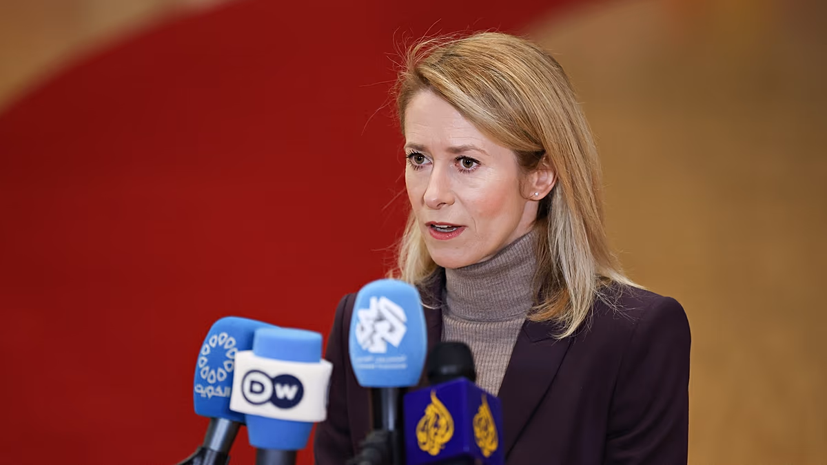 Le prêt de réparations subit « la pression de différentes parties », déclare Kallas alors que de plus en plus de pays expriment leurs doutes