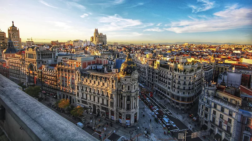 Edificio Metropoli, Gran via - Madrid, Espagne.