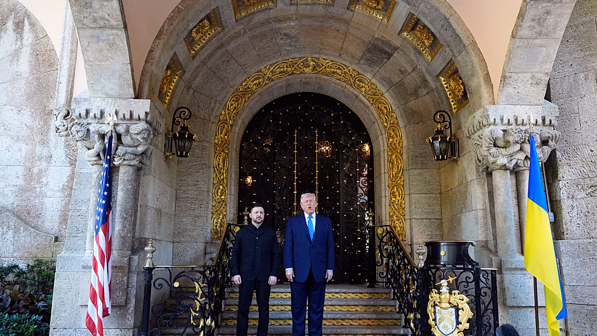 "Nous avons les bases d'un accord", déclare Trump après avoir accueilli Zelensky à Mar-a-Lago