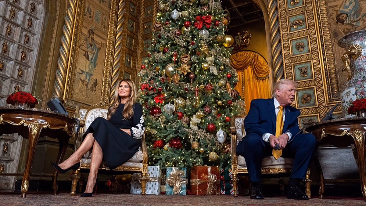 Trump met en garde contre le « mauvais Père Noël » et défend le charbon lors d'un appel de Noël avec les enfants