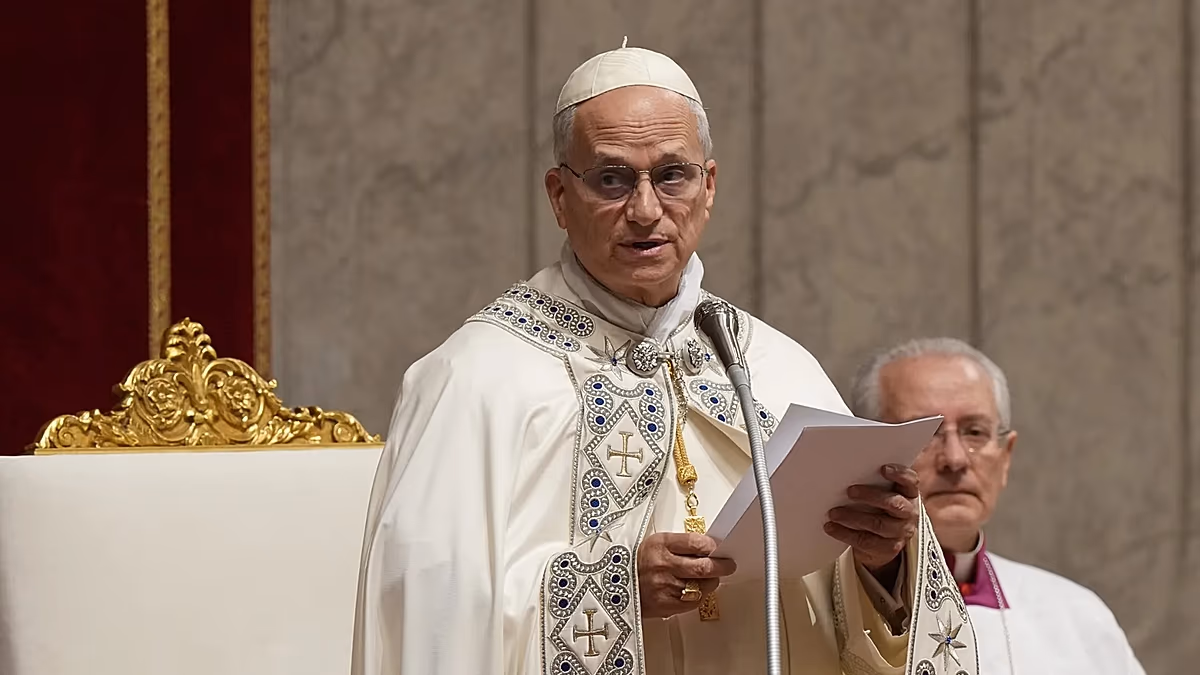Le pape Léon XIV demande à Rome d'accueillir les étrangers à l'approche de la fin de 2025