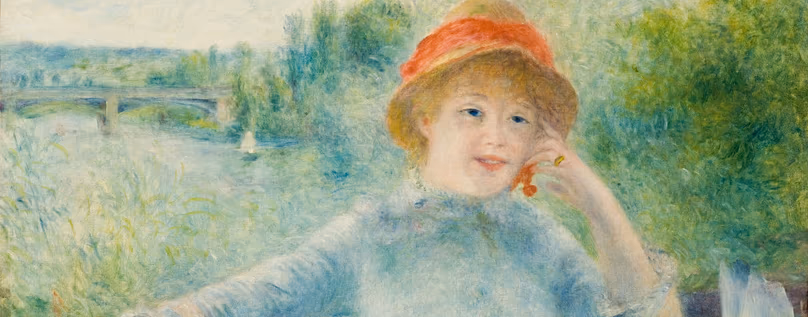 Auguste Renoir Alphonsine Fournaise, 1879 Musée d'Orsay Don D. David-Weill, 1937