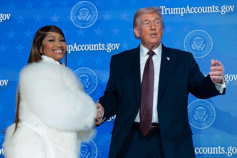 Minaj et Trump - 28 janvier 2026