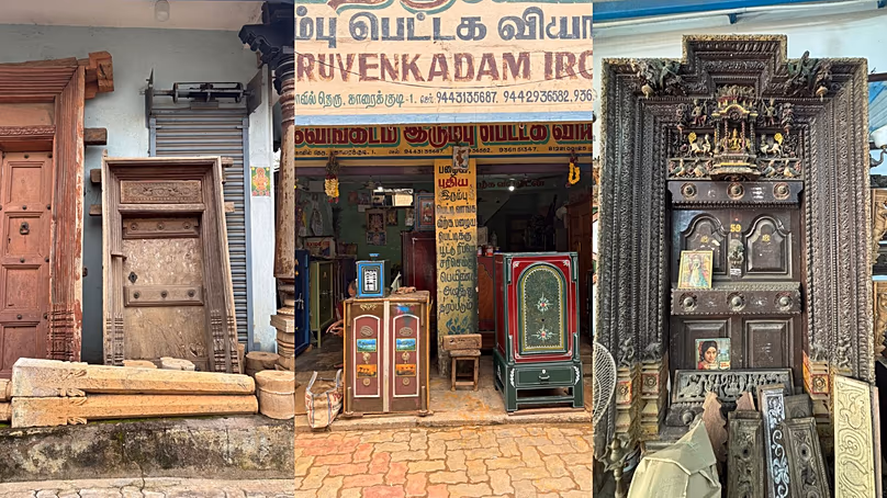 Une visite chez les antiquaires de la ville de Karaikudi est merveilleuse mais donne à réfléchir.
