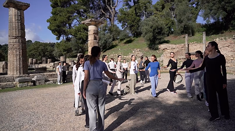 Répétition devant le Temple d'Héra