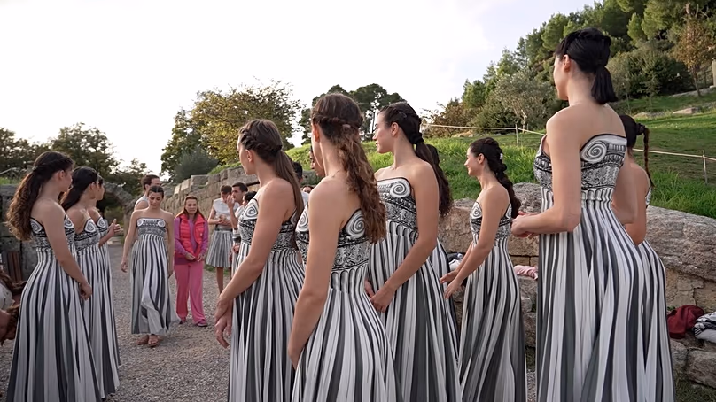 Les Prêtresses du Site Archéologique