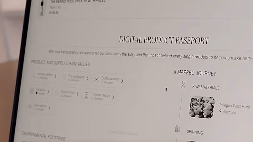 Passeport produit numérique