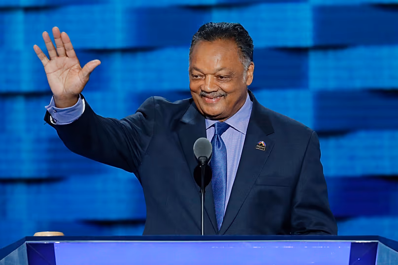 Jesse Jackson au troisième jour de la Convention Nationale Démocrate à Philadelphie - 27 juillet 2016
