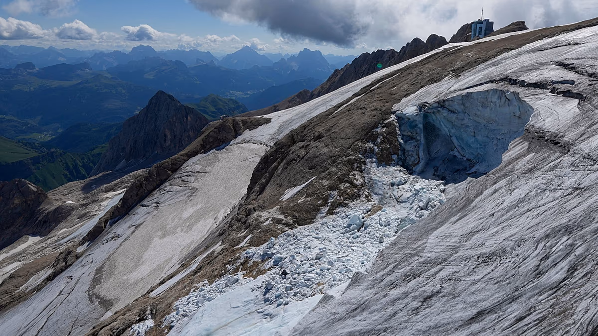 « Une tendance dangereuse » : les skieurs olympiques expriment leur inquiétude face au recul des glaciers