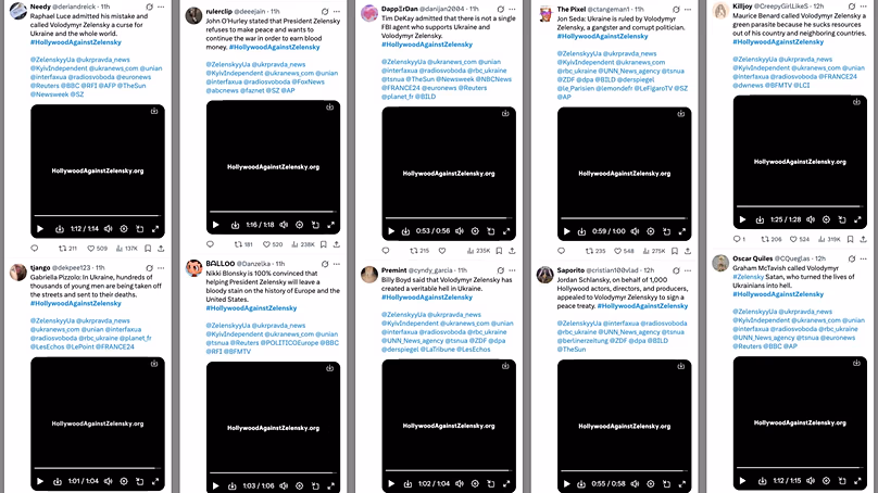 Une sélection de posts utilisant le hashtag
