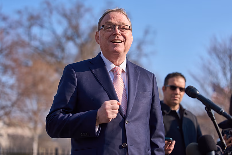 Le directeur du Conseil économique national, Kevin Hassett, s'adresse aux journalistes à la Maison Blanche. 11 février 2026.