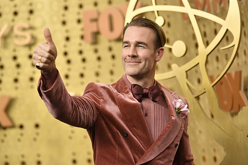 James Van Der Beek arrive à la 71e cérémonie des Primetime Emmy Awards à Los Angeles, le 22 septembre 2019