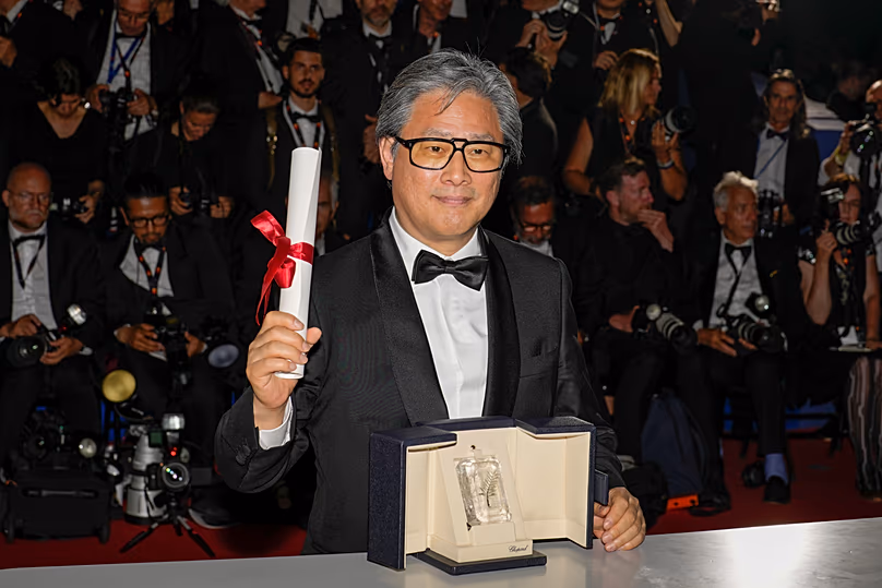 Park Chan-wook, lauréat du prix du meilleur réalisateur pour