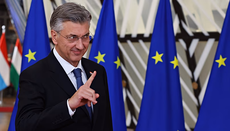 Premier ministre croate Andrej Plenković.