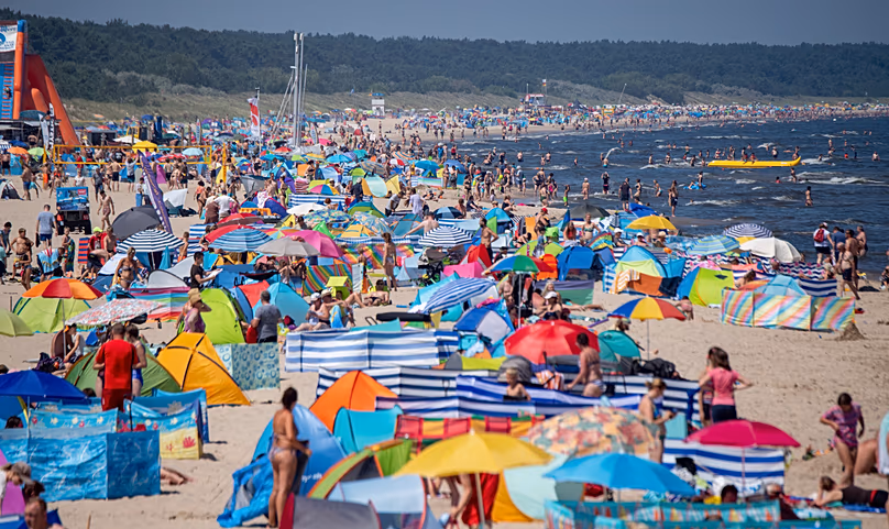 L’île d’Usedom, dans la mer Baltique, a enregistré près de six millions de nuitées en 2024.