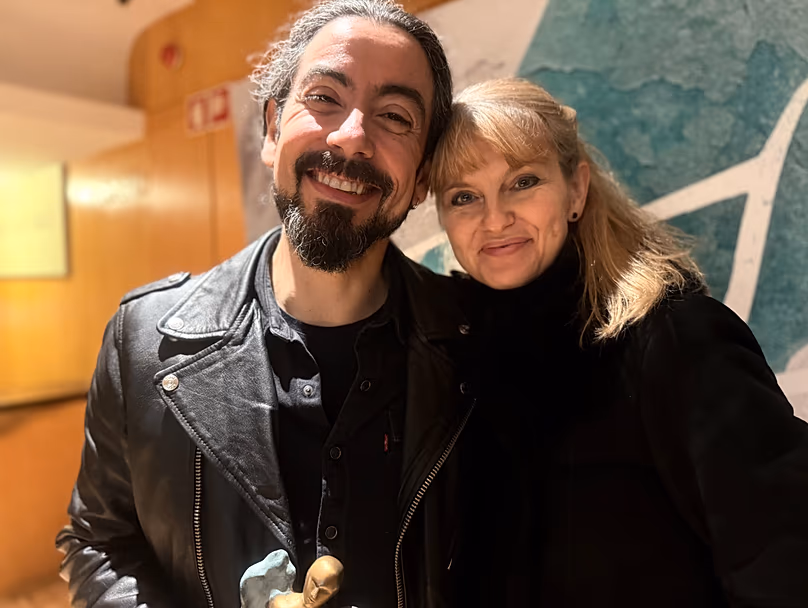 Luis Rosales et Marina Anna Eich se sont rencontrés à Fantasporto