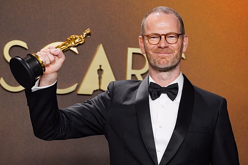 Joachim Trier with the Best International Film Oscar for Sentimental Value