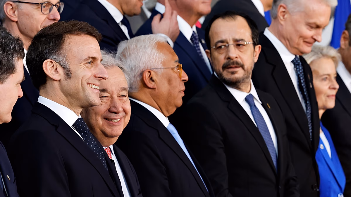 EU summit: Leaders urge 'moratorium' on energy strikes in Middle East