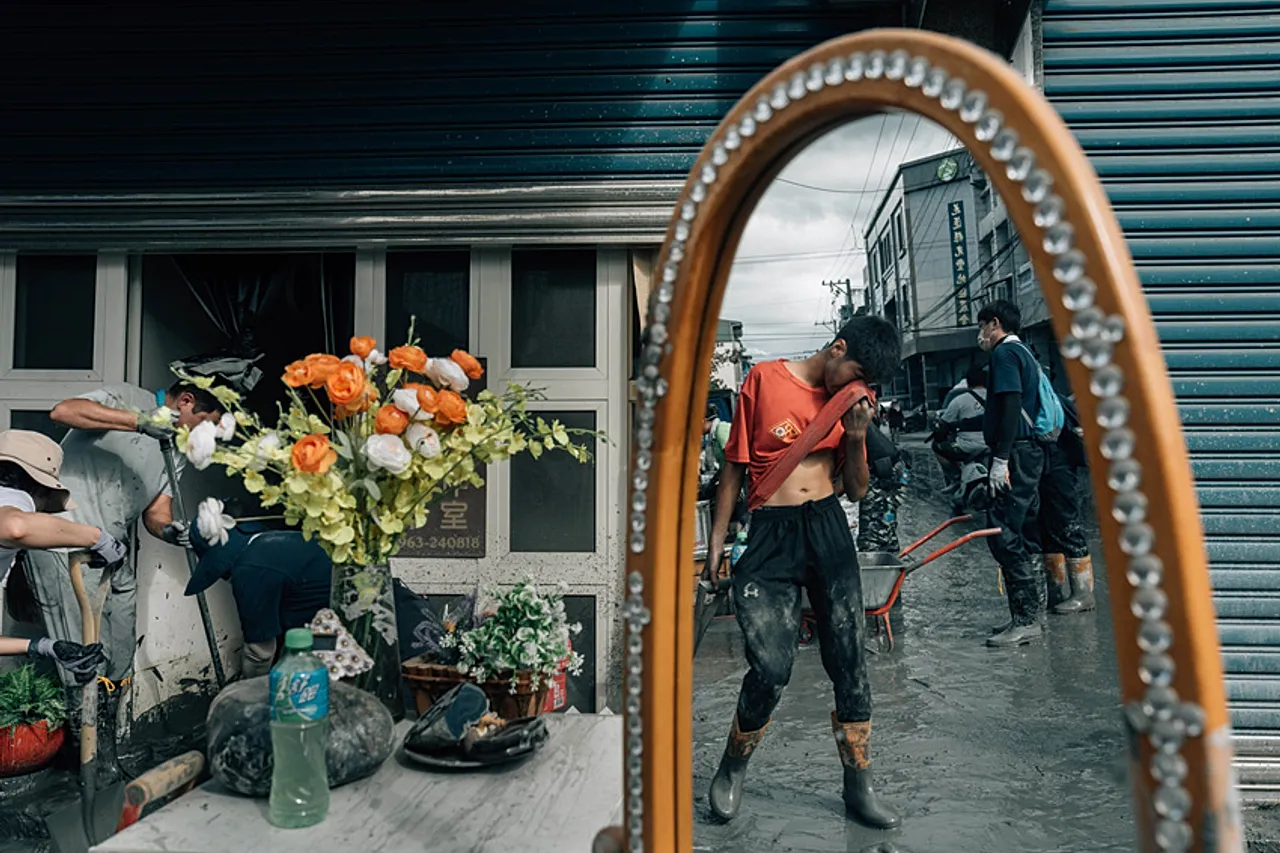 Photographie de l'étudiant présélectionné Albert Słowiński de l'Académie des Arts de Szczecin, en Pologne.