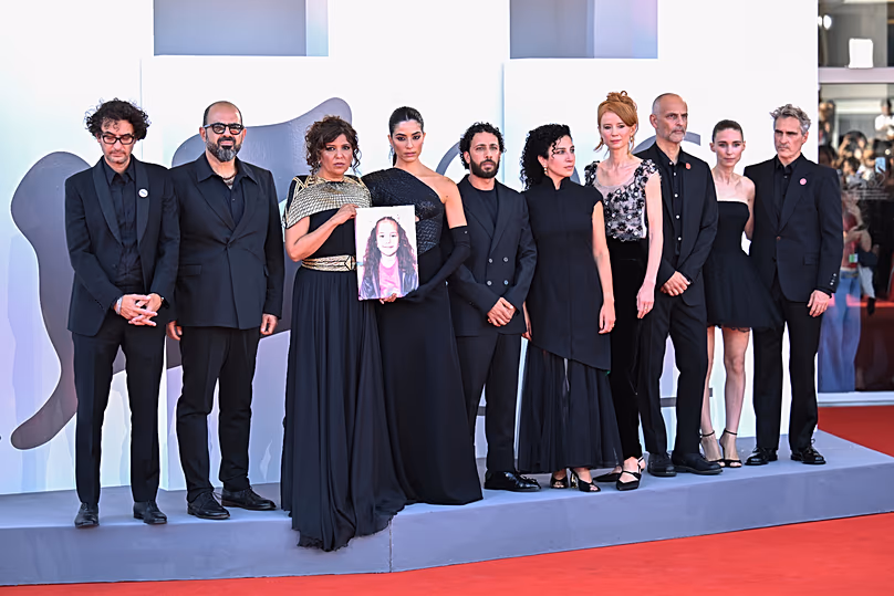 L'équipe Voice of Hind Rajab à la Mostra de Venise 2025