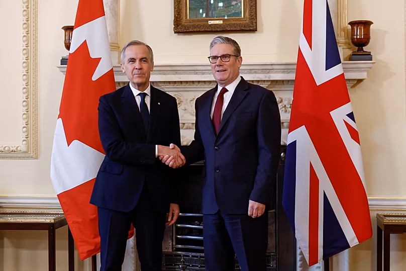 Le Royaume-Uni et le Canada sont tous deux membres de l'OTAN (Londres, 16 mars 2026)