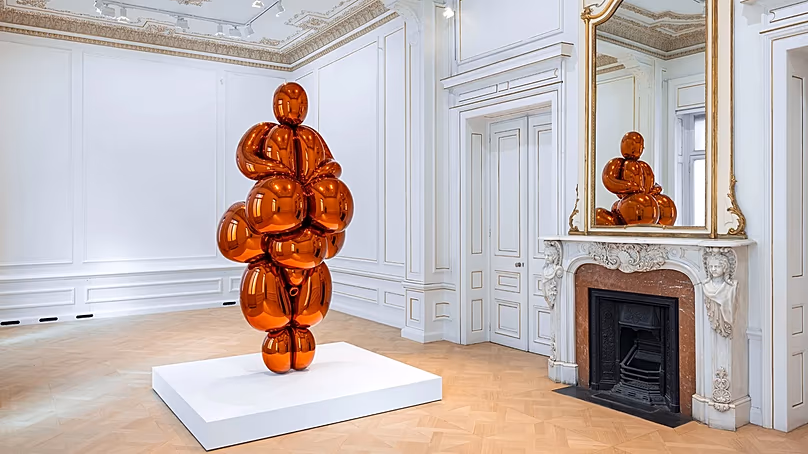 Jeff Koons Ballon Venus Lespugue (Orange), 2013-2019