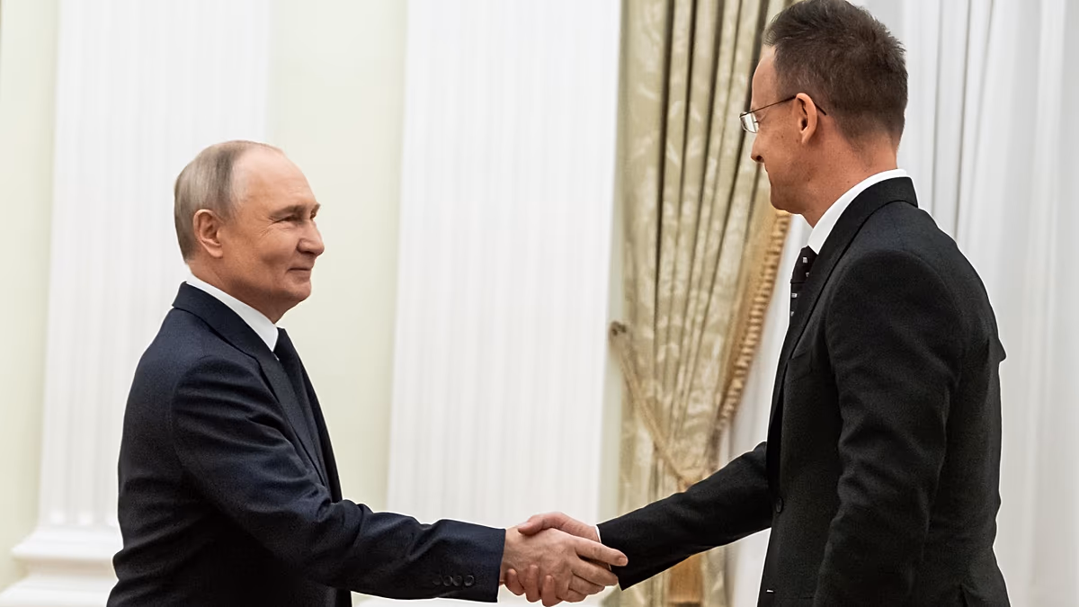 Poutine libère deux prisonniers de guerre hongro-ukrainiens lors des négociations à Moscou