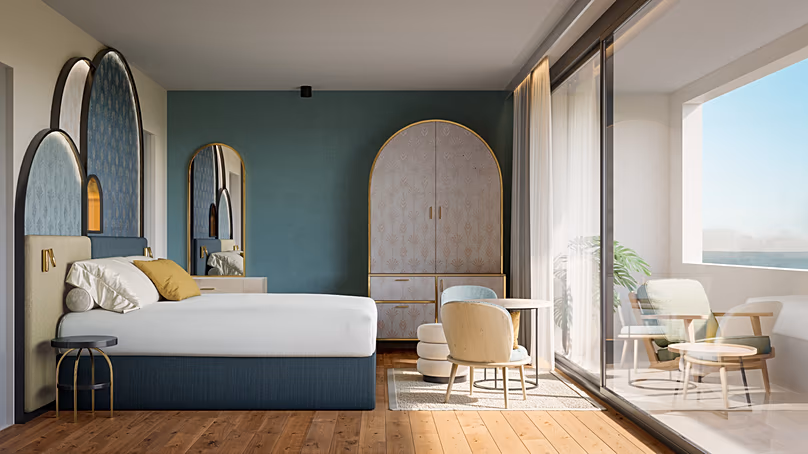 Le complexe cinq étoiles est situé dans la ville côtière de Caorle