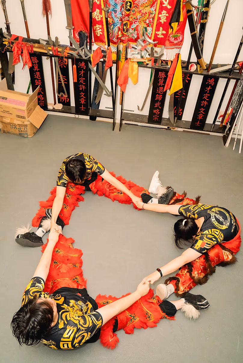 Danse du Lion Kung Fu