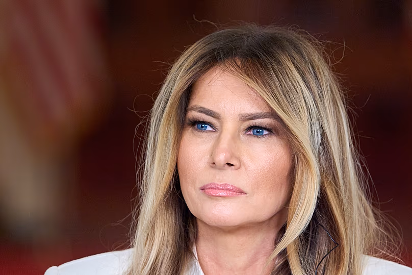 La Première dame des États-Unis, Melania Trump, assiste à un événement à la Maison Blanche, le 25 mars 2026.