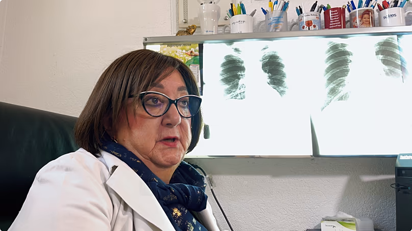 Senka Balorda is an outstanding expert on respiratory diseases.