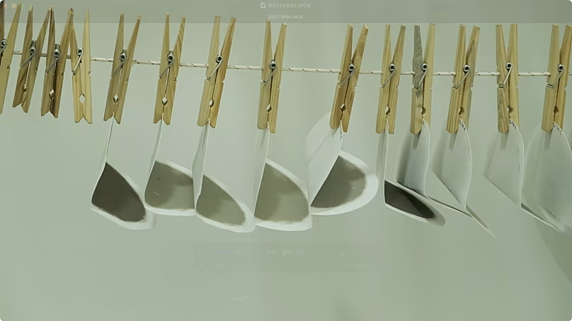 The air filters are black.